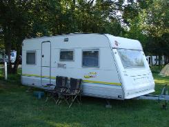Caravane hors hivernage